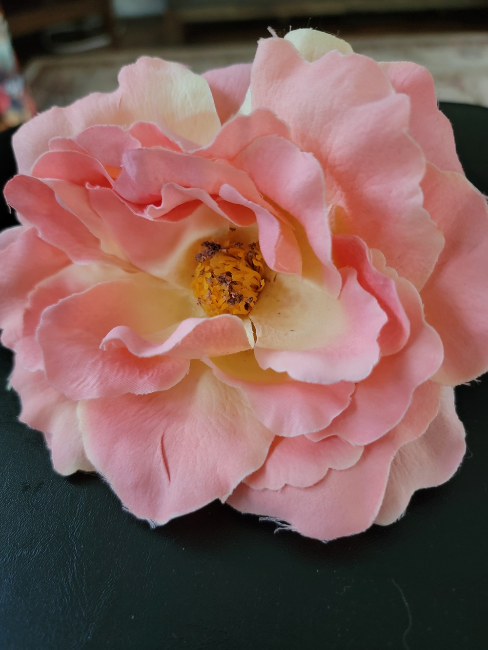 Pink Artificial Rose Blossom Hair Clip by Express